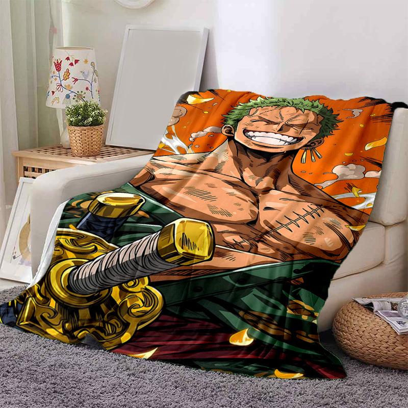 1pc Naruto Future Hokage Soft Throw Blanket Flannel All Season Light Weight Living Room/Bedroom Warm Blanket. M7270155