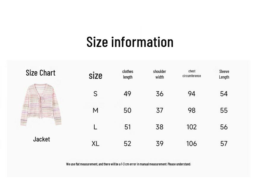 Women's Gradient V-Neck Knit Cardigan