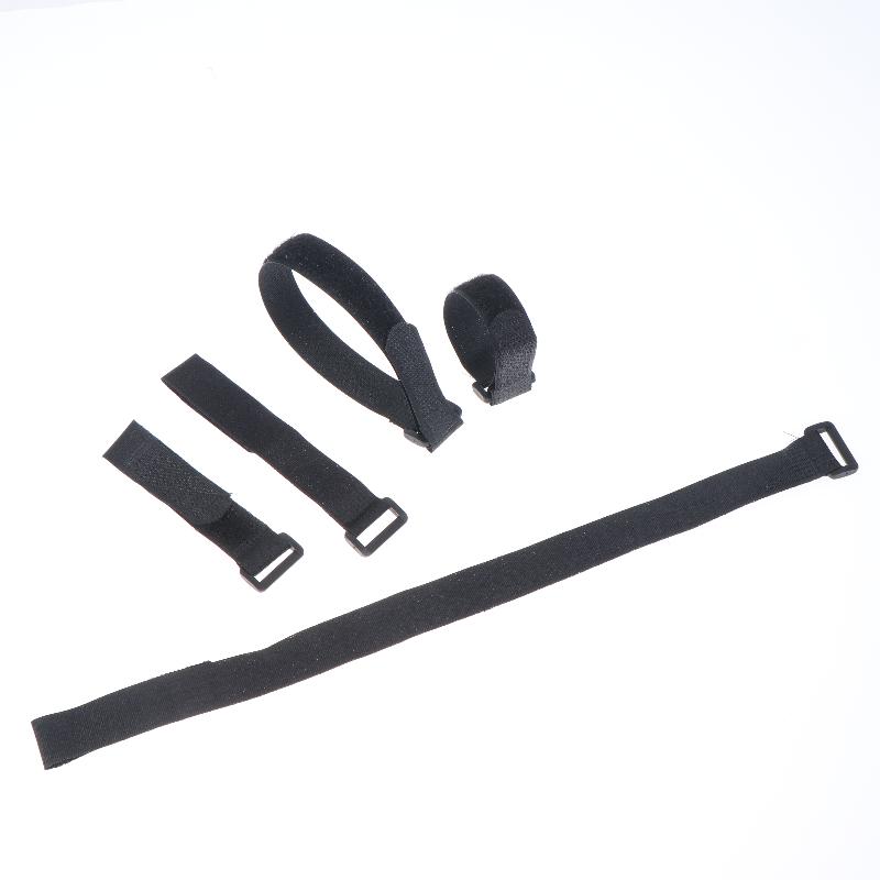 10Pcs Adjustable Nylon Zip Ties Heavy Duty Hook and Loop Fasteners Reusable Tie-downs for Home Travel Cable Organizing Storage