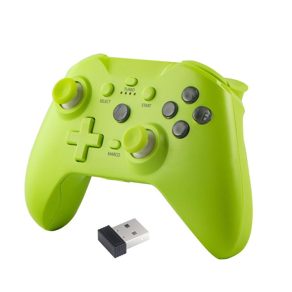 Controller Wireless NS21 Pentru Nintendo Switch/Android/iOS/PC/PS3/PS4 Gamepad Bluetooth Giroscop cu 6 axe Joystick Vibrație cu motor dual