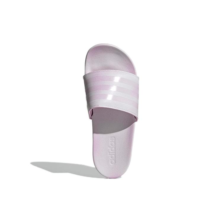 Nye Adilette Dame Adidas Komfortslides 'Grå Klar Lilla' Dame FZ4878