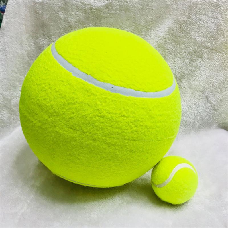 Pelota de Tenis para Perro Grande Juguetes Gigantes para Mascotas para Masticar Firma Mega Jumbo Pelota para Niños Entrenamiento 9.5 Pulgadas
