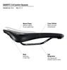 Selle San Marco ShortFit Comfort Open Dynamic Wide Bicycle Size Wide L3 W 155 x L 255 mm 2.0 Saddle, - (291MW701)