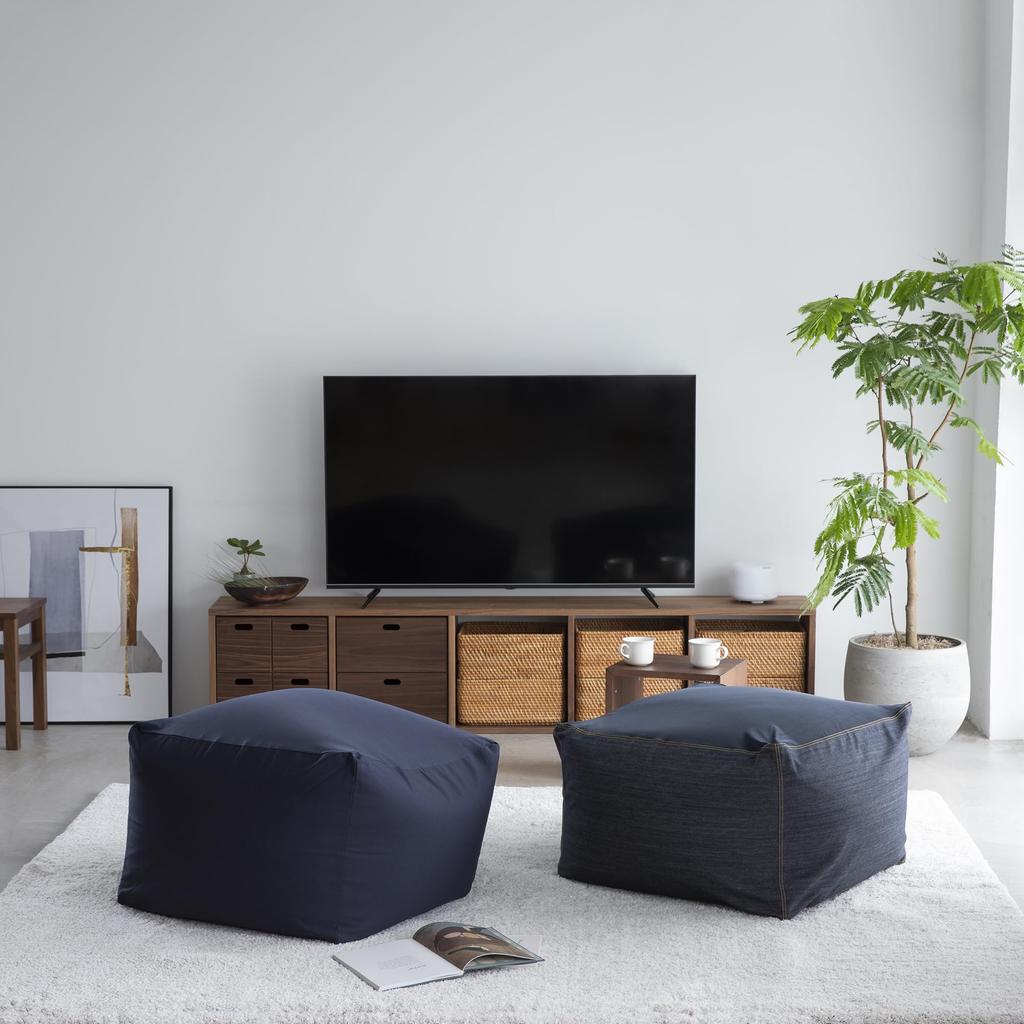 MUJI Cesto Rettangolare in Rattan Impilabile Medio L36 x P26 x H16cm 47381306 Cesto - (V) ca.