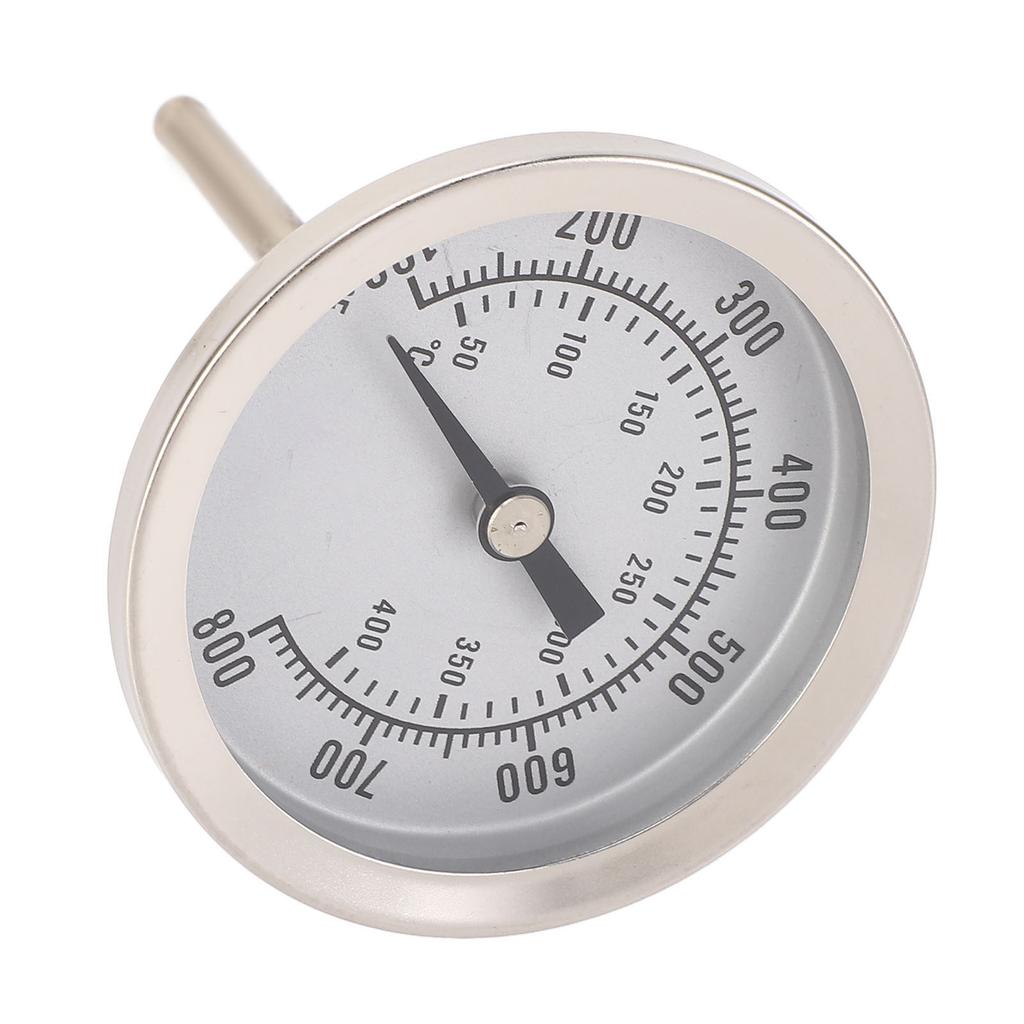 Dial Thermometer High Accuracy Dual Scale 100 To 800 Fahrenheit  50 To 400 Celsius  62mm Oven Temperature Meter