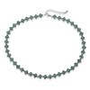 Colorful CZ Stone Copper Bracelet And Necklace Set With Lobster Clasp Adjustable Minimalist Romantic Jewelry