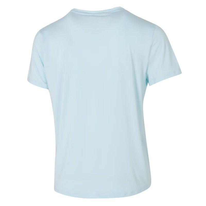 Nike Women'ss Quick-Dry Breathable Crewneck T-Shirt Blue FN2799-474