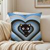 CChococat Cushion Cover Linen Minimalist Soft  for Sofa Bed Home Room Decor