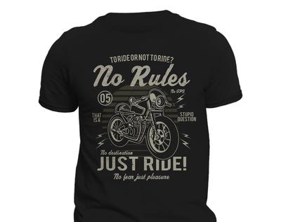 To Ride or Not To Ride Motorcycle Riding Men's T-Shirt and Kids Tshirt