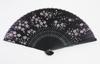 Hasegawa Silk Fan with Fan Pouch and Box Blossom Women's (Cherry Black)