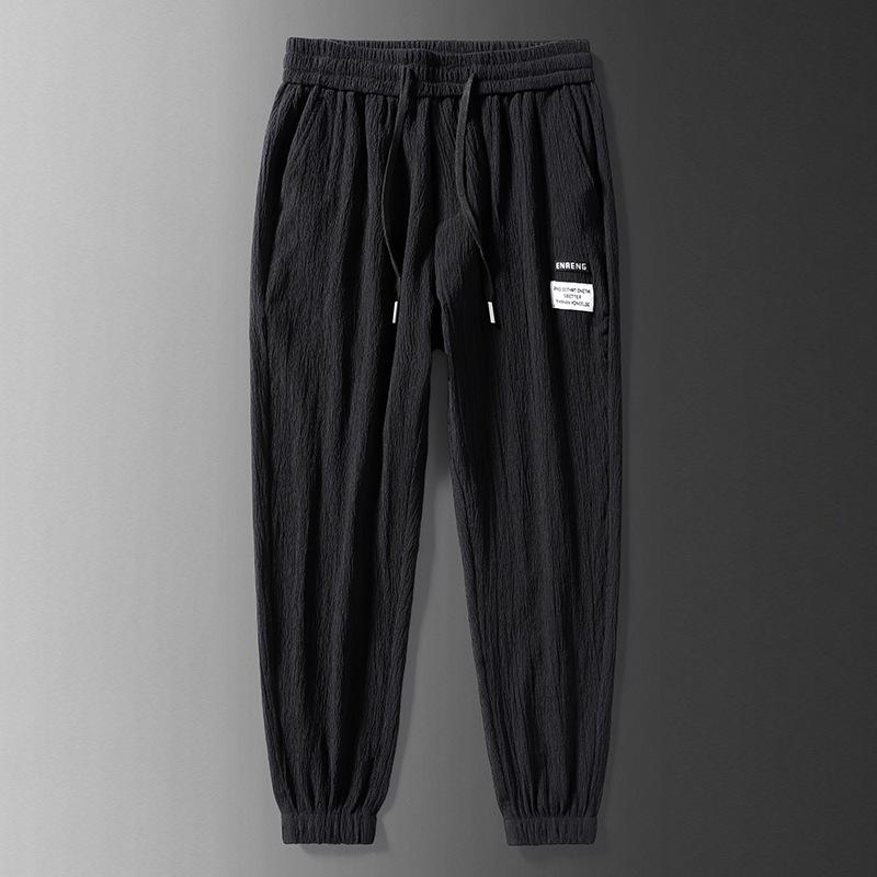 Men's Summer Loose Fit Drawstring Sweat Pants with Tight Waist - Multiple Colors