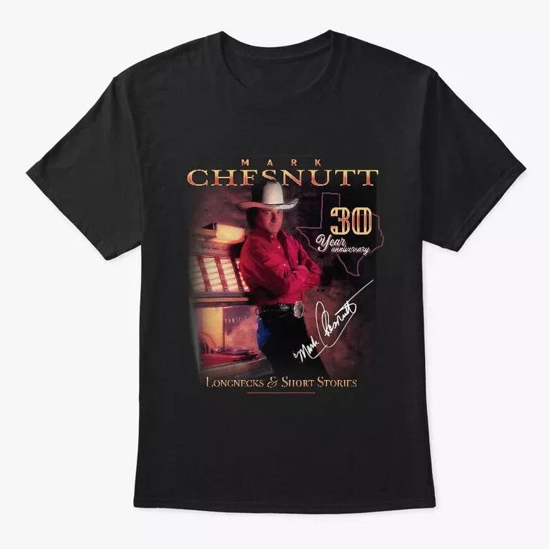 Vtg Mark Chesnutt 30th Anniversary T-shirt, size S-5XL S