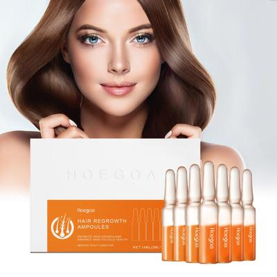 Hair Growth Ampoules Regrowth Anti Hair Loss Repair Split End Dry Damaged Hair Essential Oil Nourishing Scalp Portable Hair Care