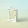 Simulation Miniature Wooden Storage Cabinet With Mirror Drawer Furniture Home 1:12 Dollhouse Model Decor Toy Doll Accessories