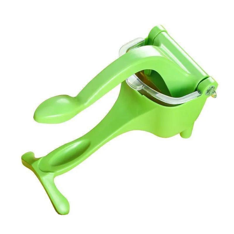 1 шт. Зеленая многофункциональная соковыжималка ручная неэлектрическая соковыжималка для лимона фруктов овощей маленькая ручная соковыжималка
