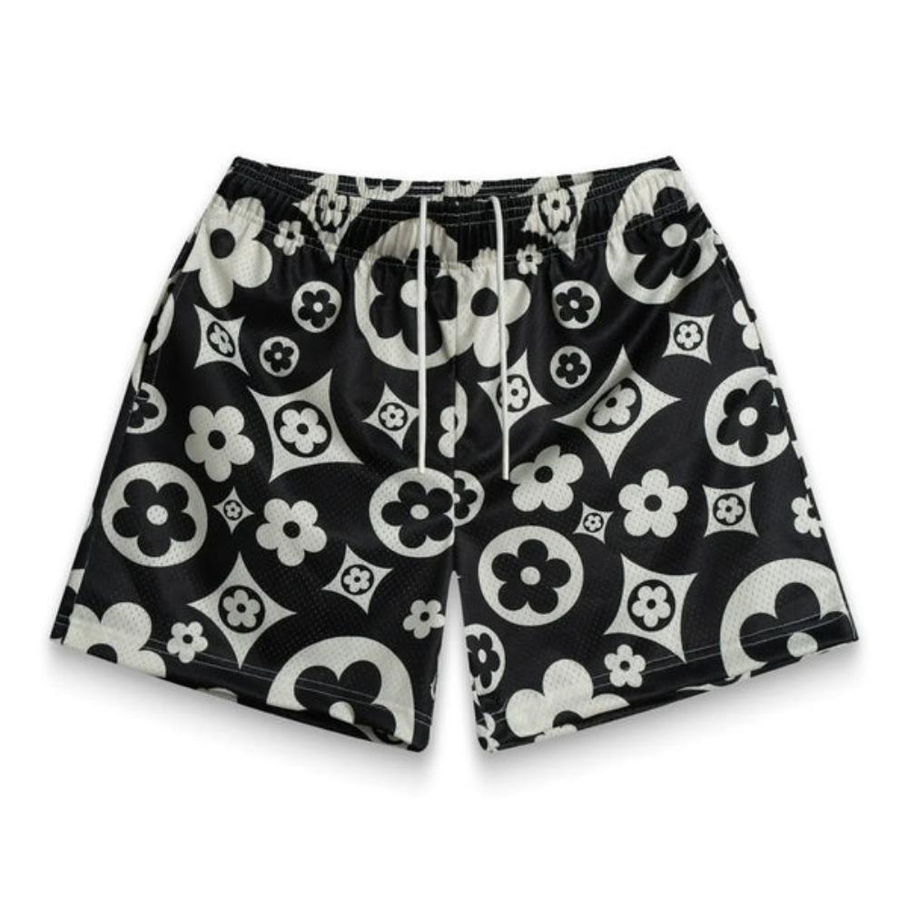 

Europe and America Funny Flower Graphic Kids Beach Shorts 3D Printing For Kids Casual Shorts Cool Boy s and Girl s Shorts 100