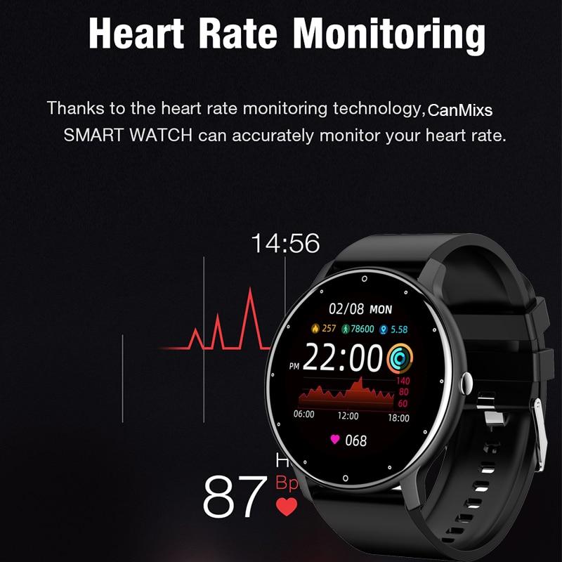 Round Smart Watch ZL02C PRO Women Men Sport Fitness Smartwatch Sleep Heart Rate Monitor Waterproof Watches For IOS Android