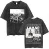 Rapper Kendrick Lamar T Shirt Mr Morale The Big Steppers Vintage Washed T Shirts Unisexs Unisex Clothing Fashion Hip Hop Tshirts