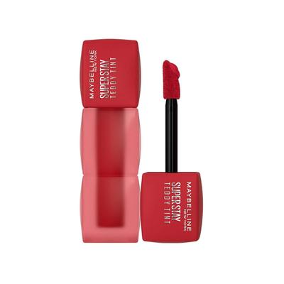 New York Superstay Teddy Tint Kolor do ust i policzków Tomato Girl 5ml Długotrwały Rozmyty Matowy Finish