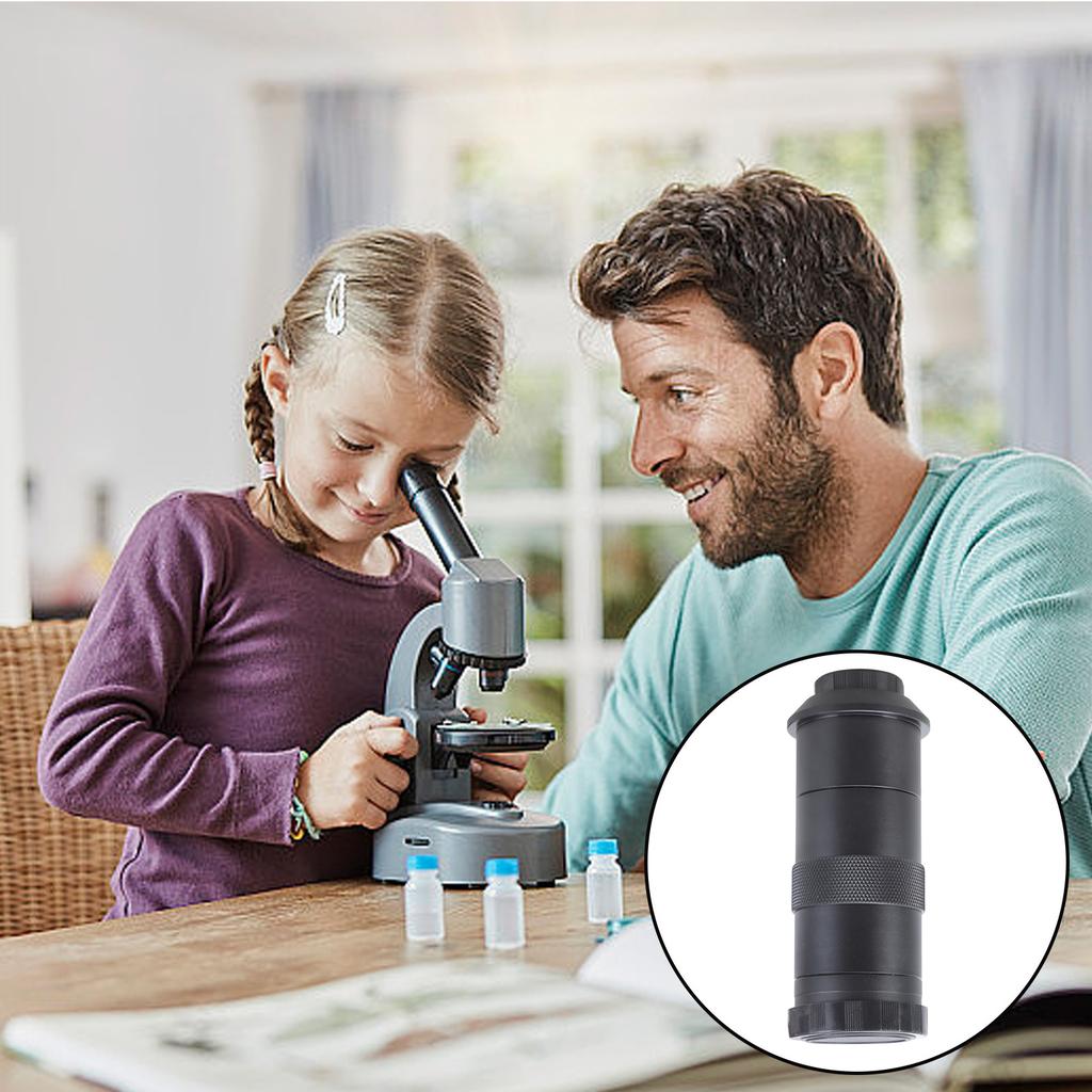 0.5X-3X Zoom Magnification Lens for USB Industry Video Microscope Camera Microscope Lens 100X C Mount Microscope Lens