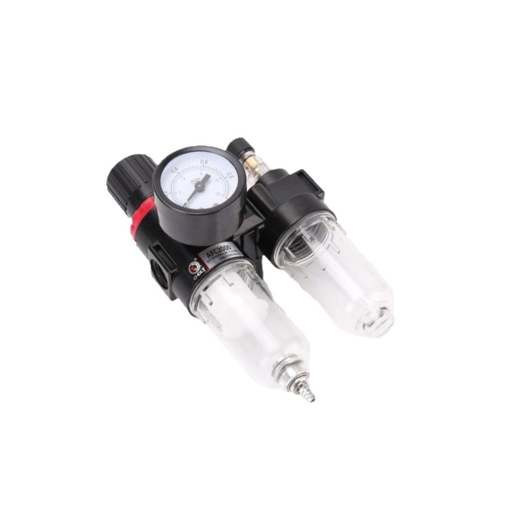 Airtac AFC2000 Doppio Filtro Pneumatico dell'Aria e Separatore Olio-Acqua