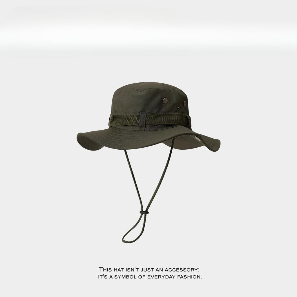 Dopamine Summer Sun Protection Fisherman Hat Outdoor Hiking Hat Large Brim Japanese Fisherman Hat Sun Protection Sun Protection Hat Showing Small Face