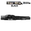 JOSBY 182CM-60CM Retractable Foldable Portable Waterproof Multi-Layer 2 3 Layer Oxford Cloth Fishing Rod Gun Bag Box Convenient