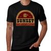 Sunset Sarsaparilla Distressed Logo Tshirt Casual Loose Fit Summer Tee Shirt Tshirt