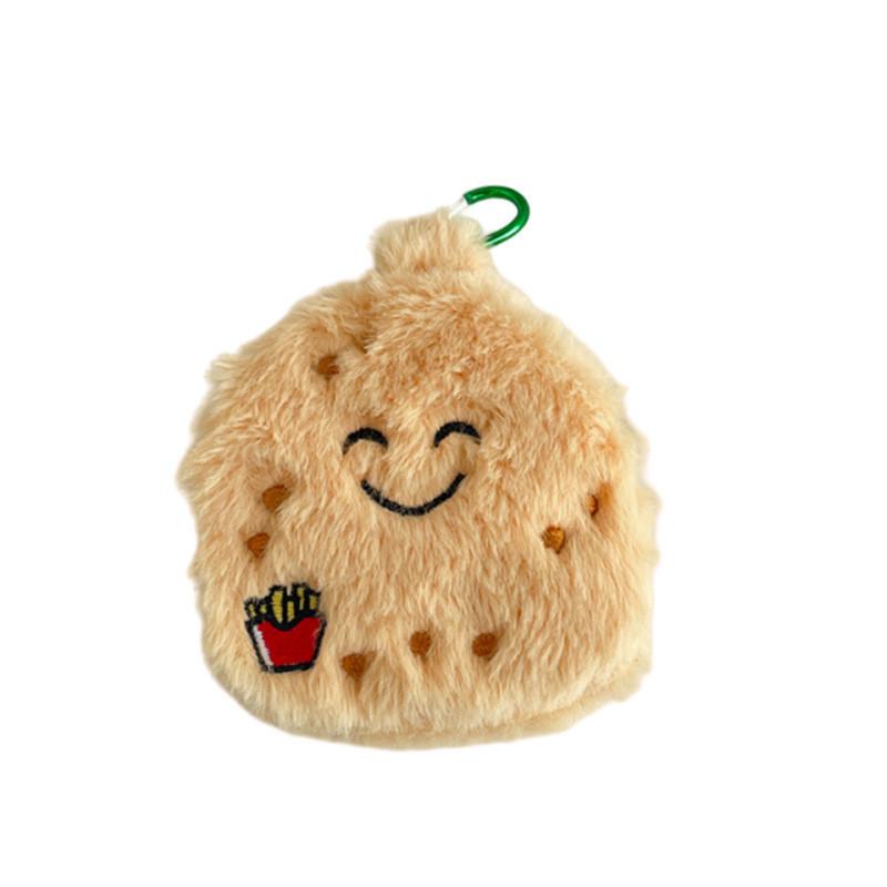 Очаровательная улыбающаяся картошка, брелок-игрушка, миниатюрная плюшевая игрушка, набитая полипропиленовым хлопком