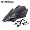 Motorcycle Accessories New Windscreen Windshield Deflectors For YAMAHA MT-07 MT07 MT 07 Mt07 2021-