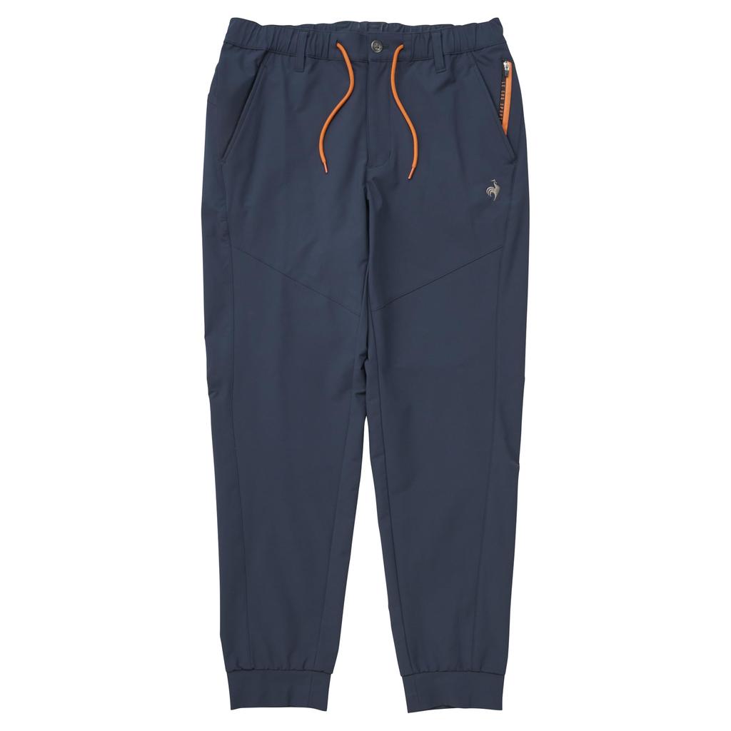 Coq Sportif Golf Pants Jogger Pants Elastic Waist Sporty Golf LG4FLP53M NV00 [Le Golf] [Stretch Forcer] Sweat-Absorbent Quick-Drying Men's (Navy)