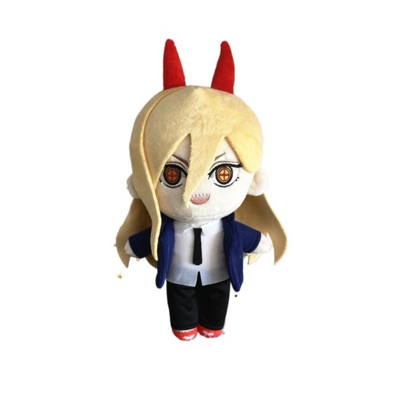 Poupée en Peluche Anime 20cm Jouet Makima Power Higashiyama Kobeni Angel Devil Hayakawa Aki Mitaka Asa Reze Mignon Doux Peluche Coussin Cadeau