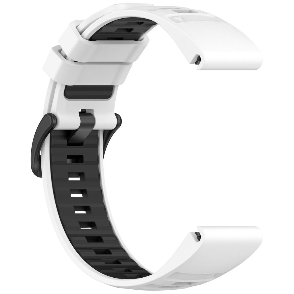 For Garmin Fenix 8 43mm/Forerunner 570 42mm/Fenix 7S Watch Band 20mm Quick Release Silicone Wrist Strap