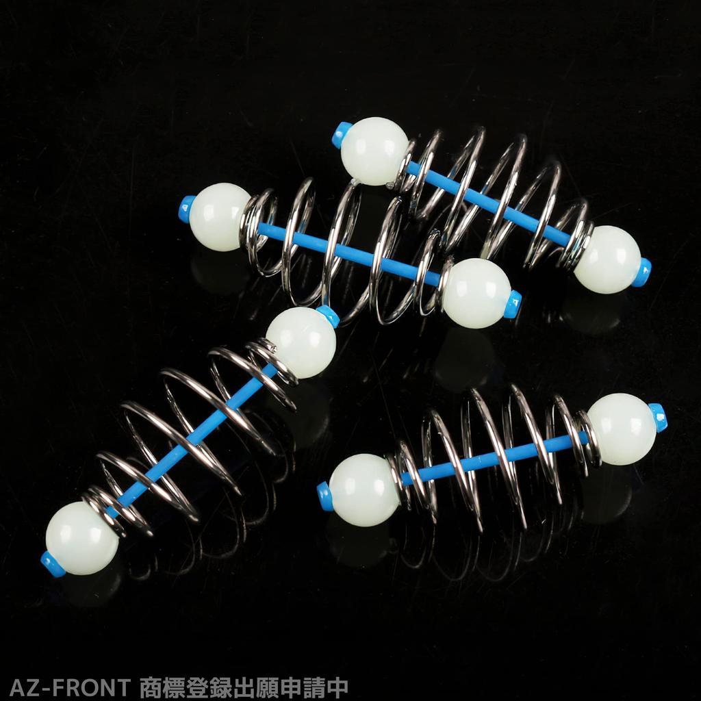 AZ-FRONT Nerie Spiral Bait Spinner für Sabiki-Angeln, 10er-Set