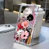 French Style Flower Phone Case For iPhone Air 17E 16E 7 8 Plus XS XR X 15 14 13 12 11 Pro Max Air Soft Shockproof Cover