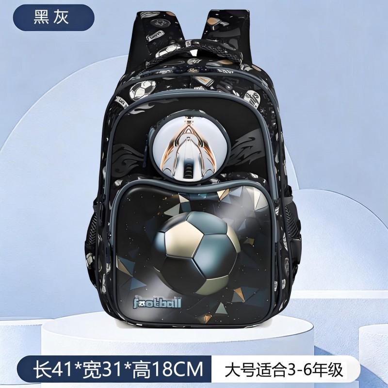 Kids School Backpack Grades 3-4 3D Hard Shell Cartoon Design Lightweight Waterproof Oxford Fabric With Air Cushion Straps