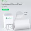 HD Mini Thermal Paper 56mm Width Labels  Sticker Colors Transparent Photo Papers For PeriPage Paperang Cute Portable Printer