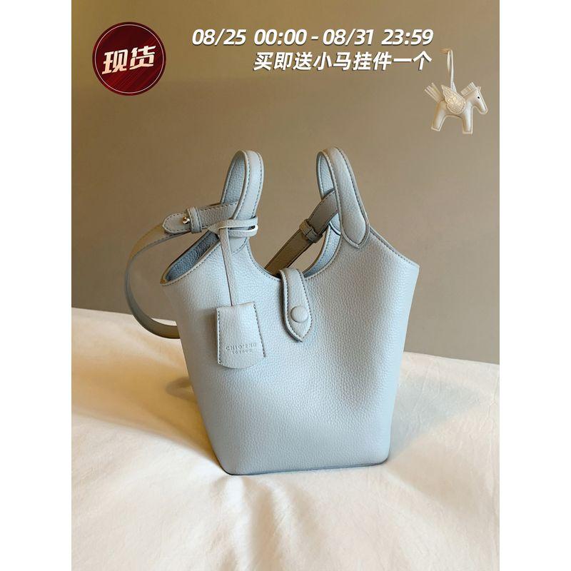 

Стиль Южный Chio2nd Sky Walking Гусино-желтые сумки-ведра Женские 2025 Супер горячие Весенне-летние Сумка-саше Кроссбоди Blue