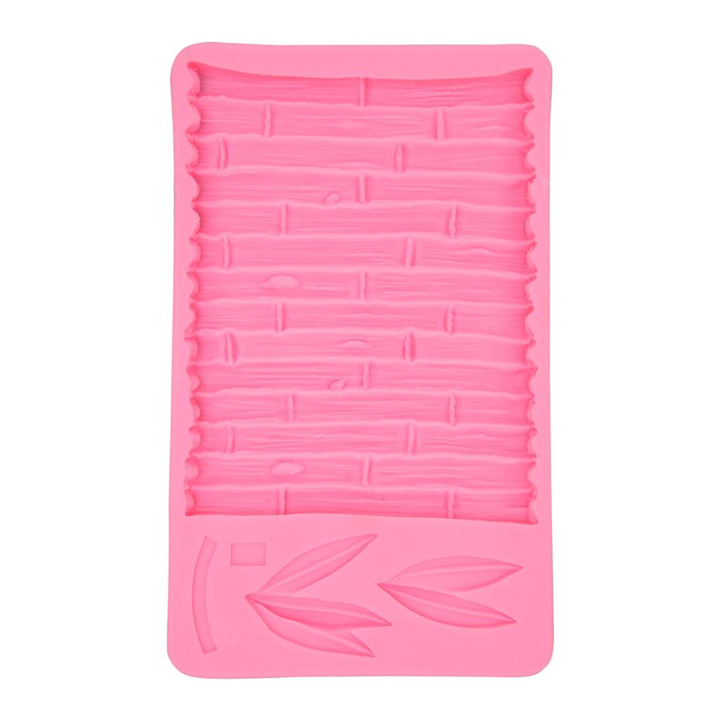 Chinese Style Bamboo Leaf Silicone Mold Bamboo Pattern Baking Mould for DIY Cake Fondant Chocolate