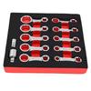 12 Piece Torsion Wrench Adapter Set Chrome Vanadium Steel 12 Point 3 8 Inch Drive Torsion Wrench Extension Adapter