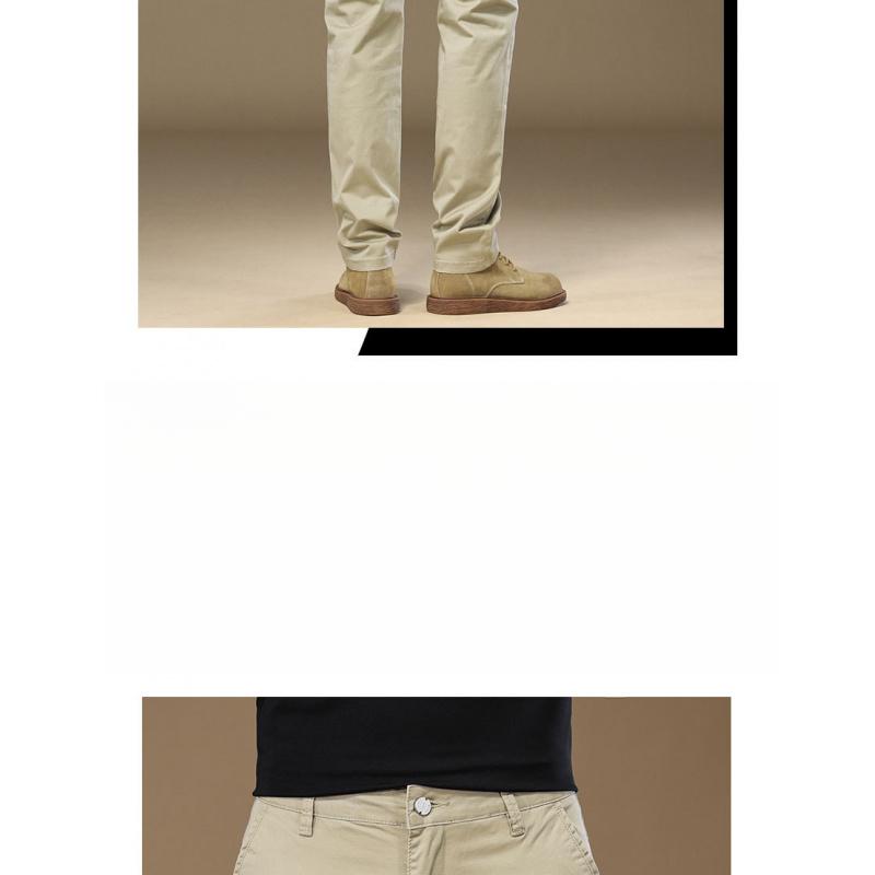 New Men'S Pants Loose Straight-Leg Light Business Style Fashionable And Versatile Casual Trousers