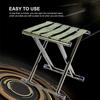 Přenosná skládací stolička Venkovní skládací židle Kempingová stolička Seat Kempová židle pro výlet Turistika Rybaření