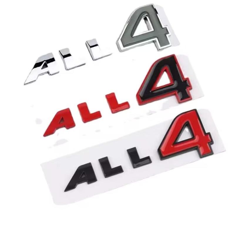 

3D Metal ALL4 Door Emblem Badge Sticker Car Decals Countryman Paceman