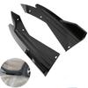 2PCS Universal Car Rear Bumper Lip Diffuser Splitter Spoiler Anti-Scratch Protector Wrap Angle Split Decoration Accessories