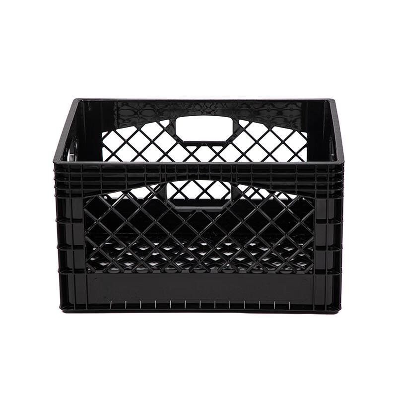 JIANGJUN 24 Quart Plastic Milk & Beverage Transport Crate 1
