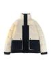 Men's Hooded Down Jacket, New Winter 2025 Color Block, Warm Thickened Workwear with Stand Collar
