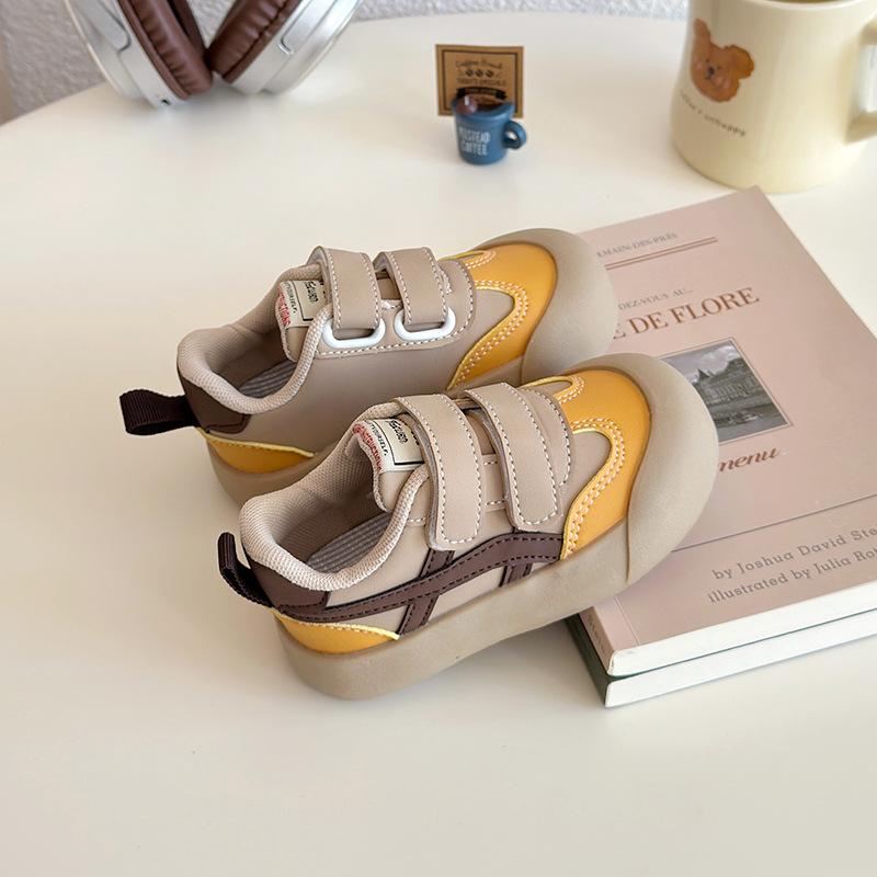 Toddler Casual Anti Slip Hook And Loop Sneakers 21 хаки