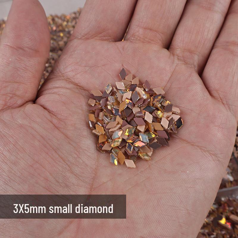 

Maillard Coffee Nail Art Diamonds: Unique, Flat-Bottomed, Super Shiny Nail DIY Accessories