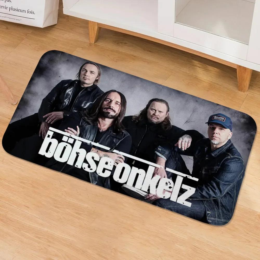 

Foot Mat Rug Carpet Choice Tentacles Bohse Onkelz Germany Bo Music Rock Band Heavy Mental Main Door Entry Mat Carpet for Kitchen 100x150cm