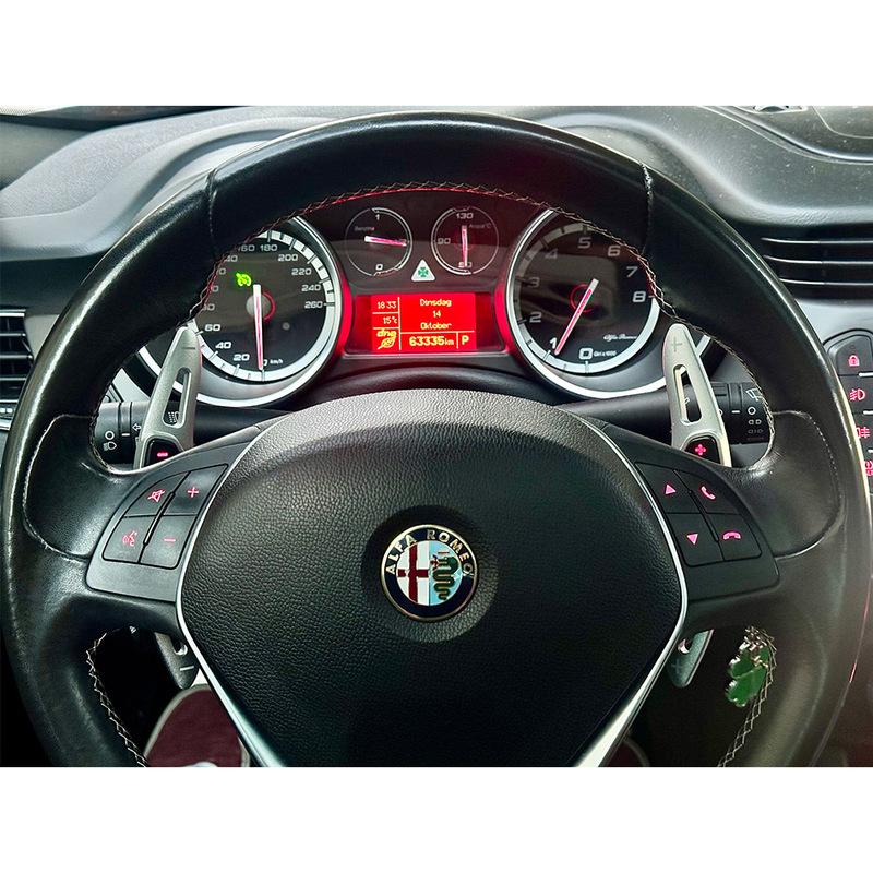 Pro Alfa Romeo Giulietta 2011-, Alfa MiTo 2010- Auto Volant Pádla řazení DSG Prodloužení Řadicí páka Samolepky Příslušenství